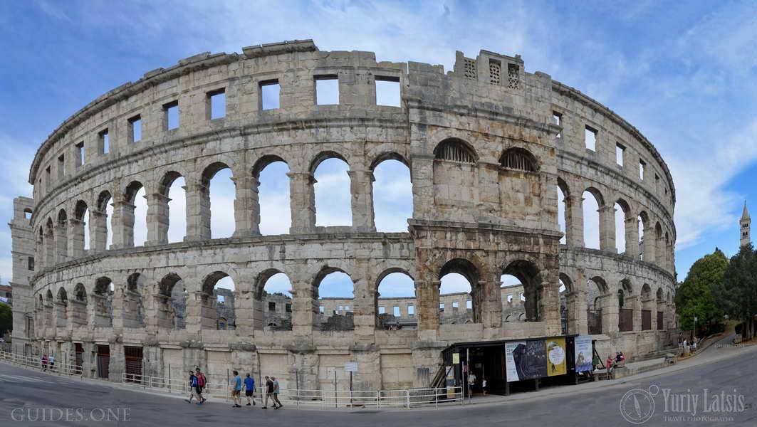 L\'antico Colosseo romano di Pola