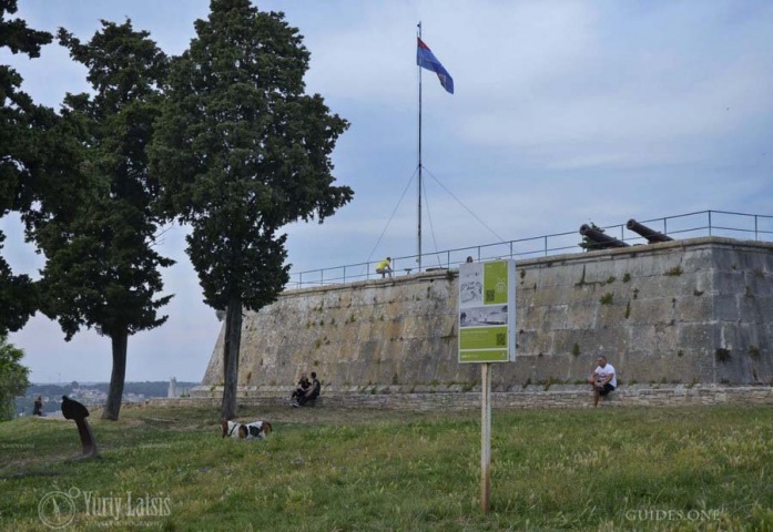 Pula. Panorama. Kastel - venetian fortress