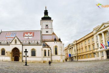 Zagreb Церковь Св. Марка